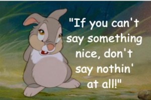 thumper can't say something nice